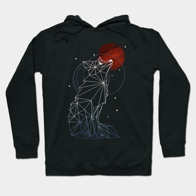 Fox in the Stars Hoodie by littleclyde